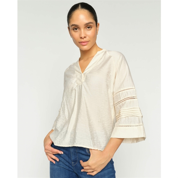 Mos Mosh Aleysa Nila Bluse, Ecru